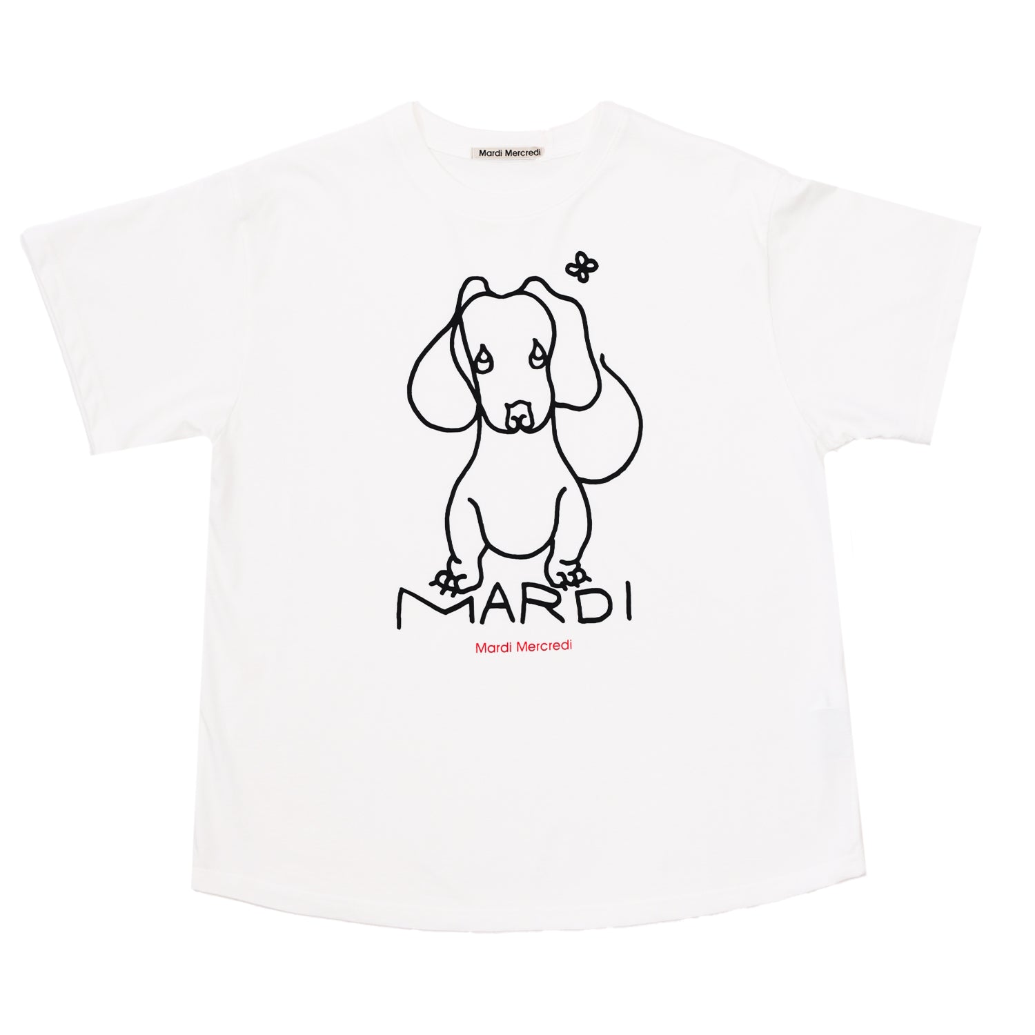 [子犬の絵] Mardi Mercredi TSHIRT DDANJI CH.02 TSHIRT DDANJI CH.02（Tシャツ/カットソー）｜Mardi Mercredi