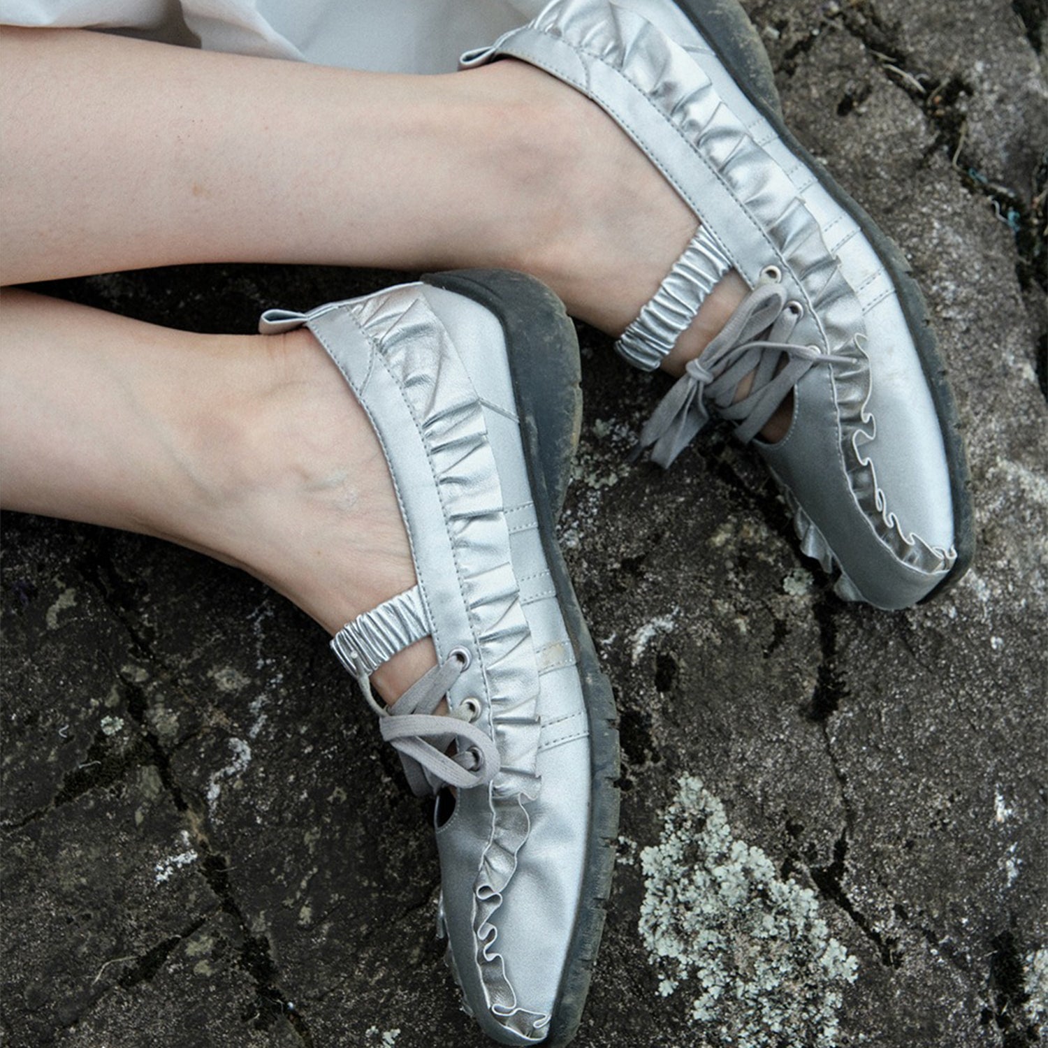 MINJUKIM x Rockfish Weatherwear Bliss Ruffle Sneakers – FRUITION
