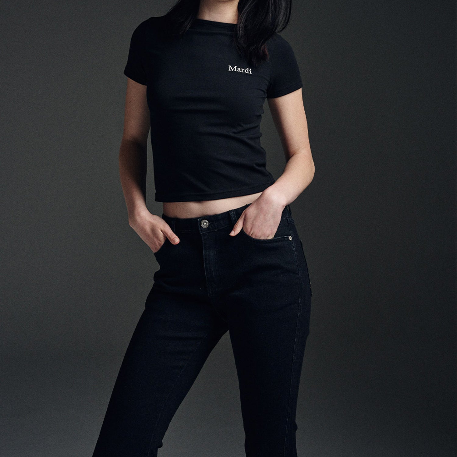 ★MARDI MERCREDI★DENIM BOOTS CUT MID RISE PANTS★大人気★ DENIM BOOTS CUT MID RISE PANTS（デニムパンツ）｜Mardi