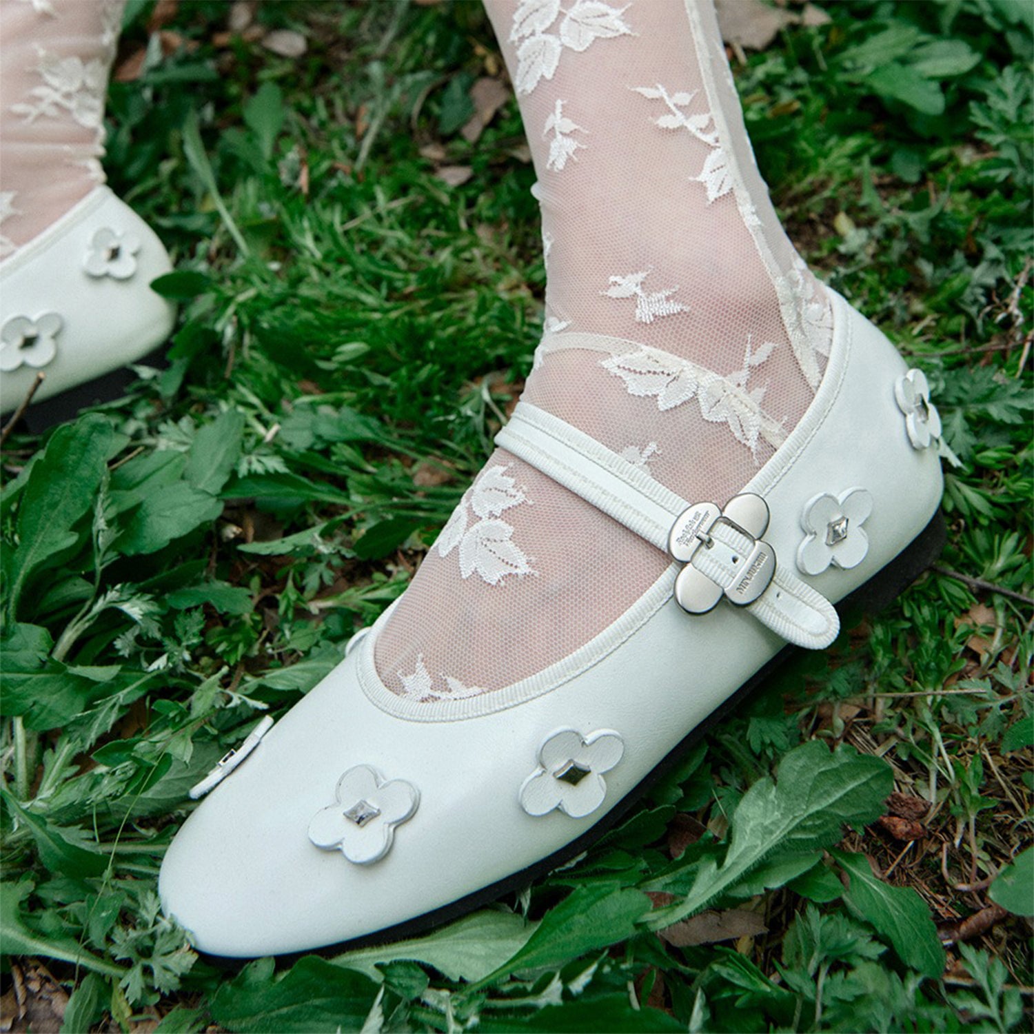 MINJUKIM x Rockfish Weatherwear Floral Patch MaryJane – FRUITION
