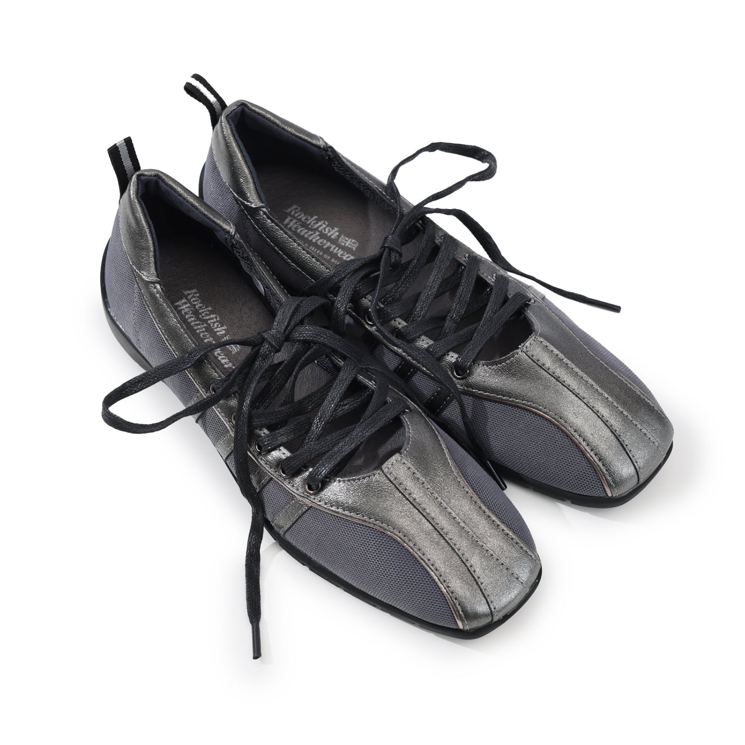 ★ROCK FISH★ x KISS OF LIFE BLISS LACEUP SNEAKERS SILVER RF ROCKFISH BLISS Lace-Up Sneakers – Lightweight, Stylish