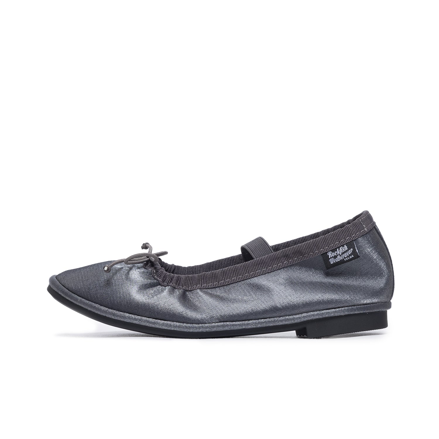 Dark silver flats outlet