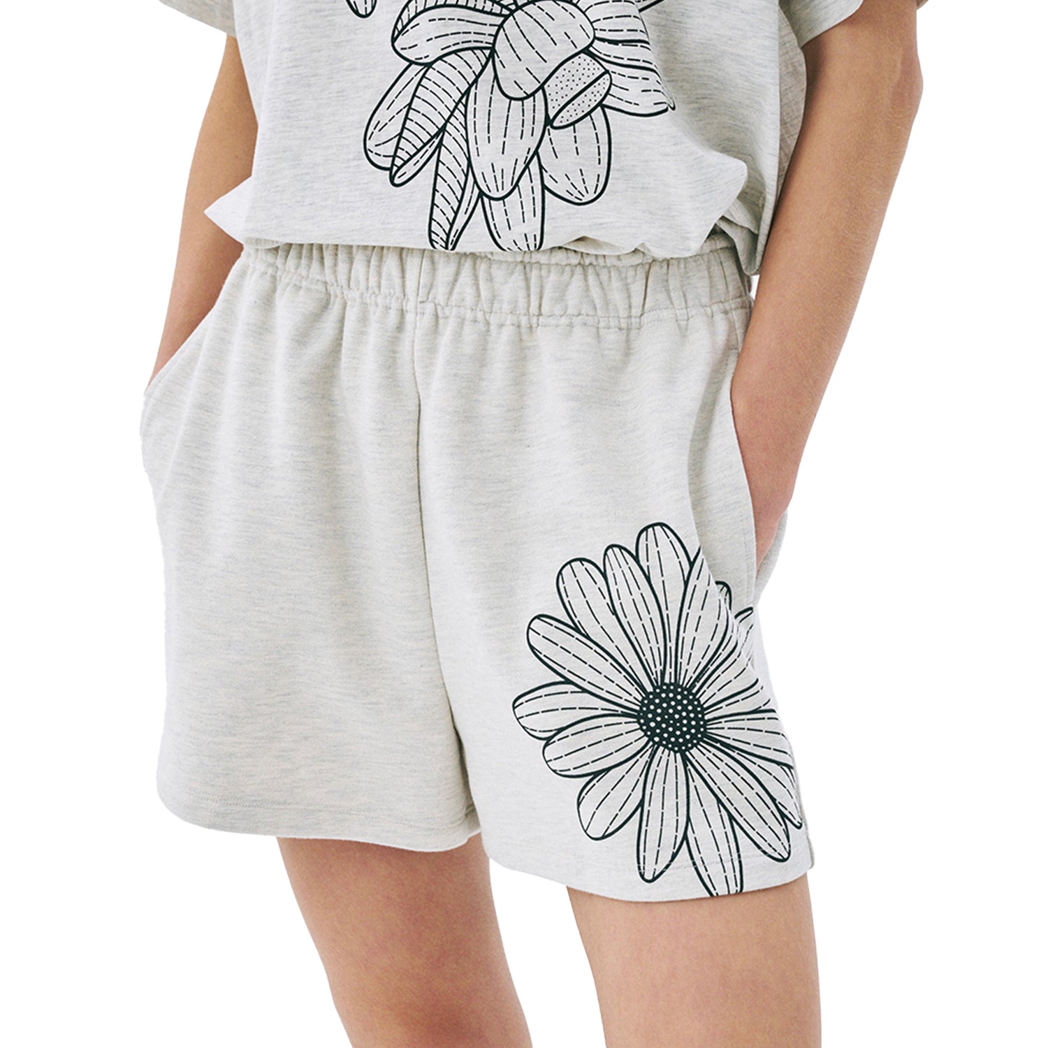 Sweat Shorts Flower – FRUITION