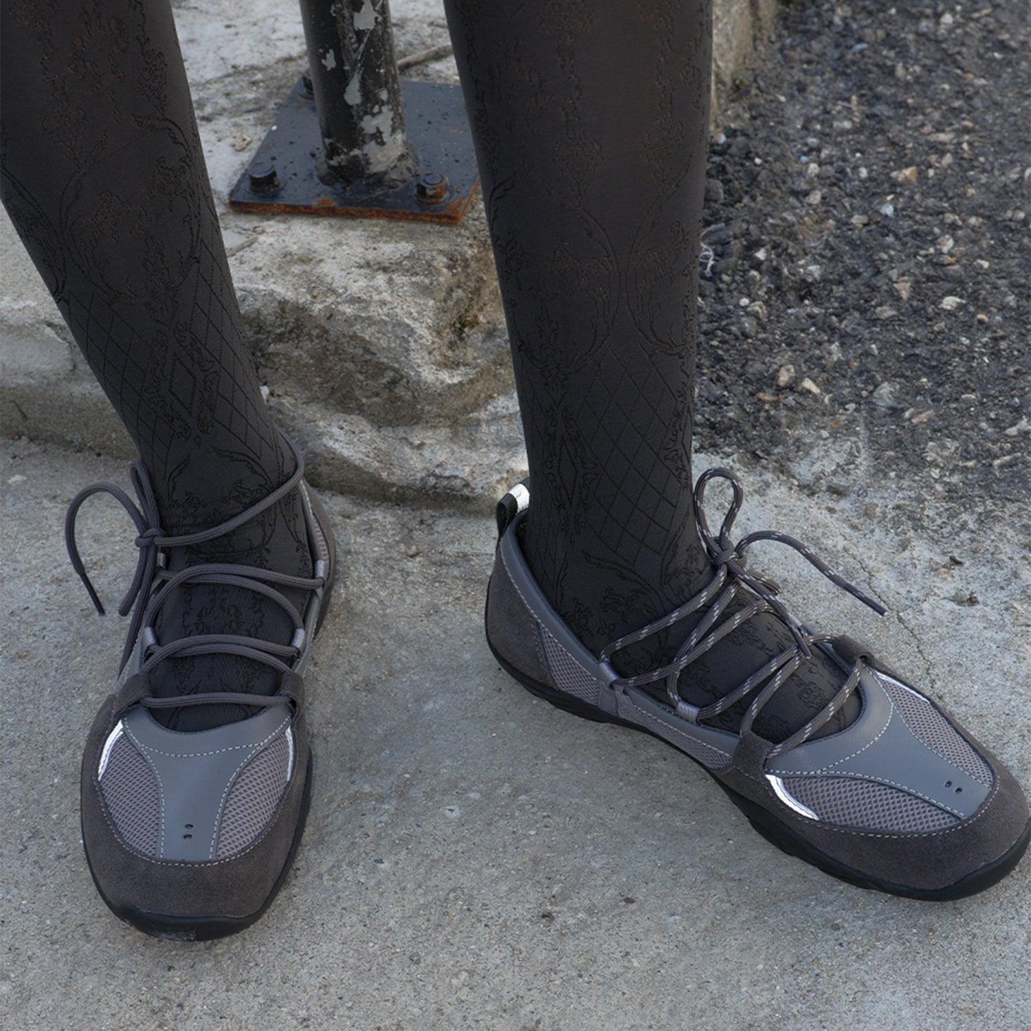 Nicole Weaving Laceup Sneakers – FRUITION