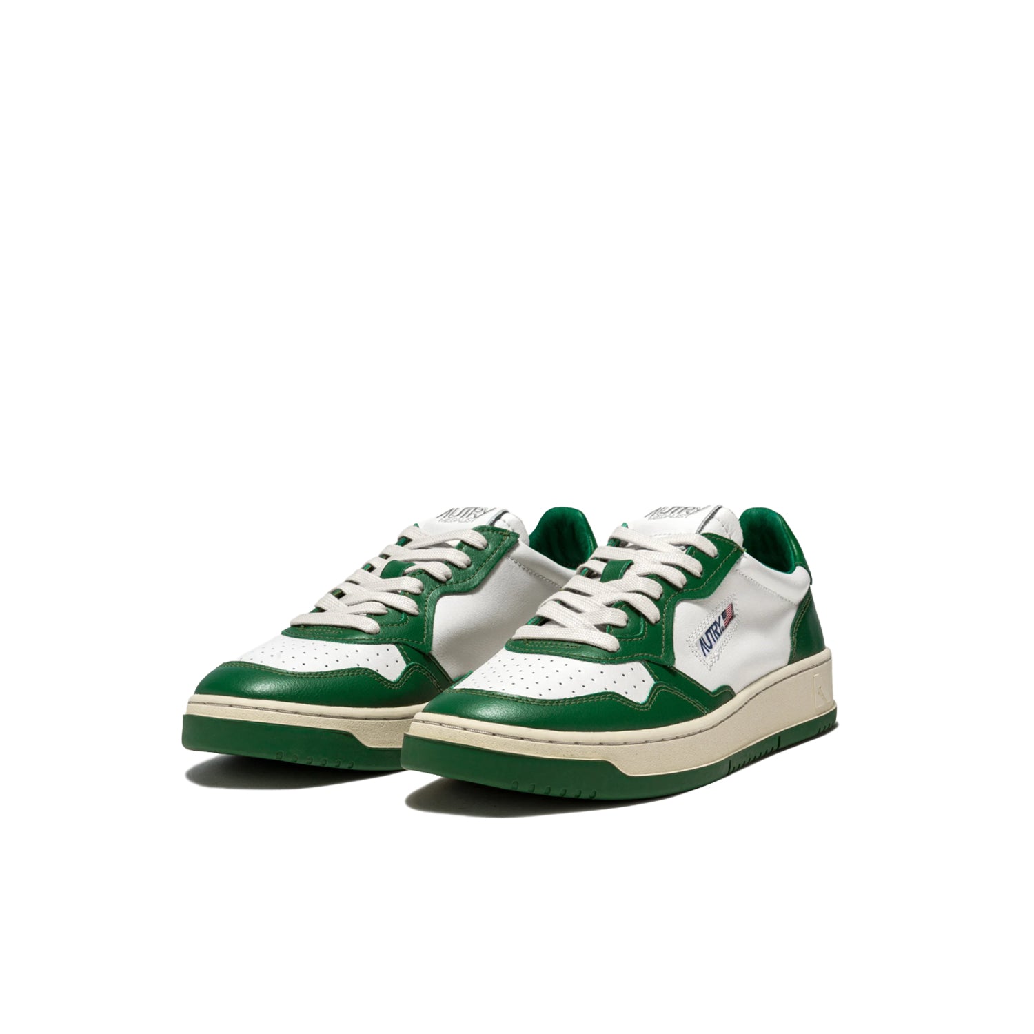 Medalist Low Sneakers in Two-Tone Leather - INVINCIBLE
